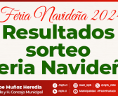 RESULTADO SORTEO FERIA NAVIDEÑA 2024