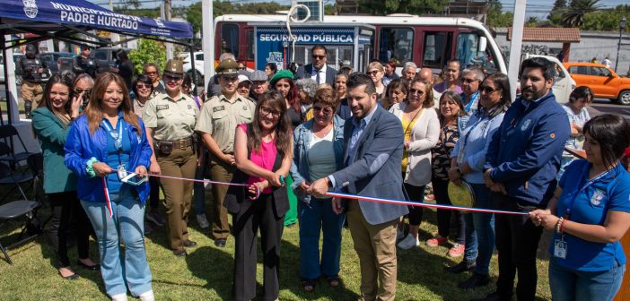 ALCALDE FELIPE MUÑOZ ENCABEZÓ INAUGURACIÓN DE NUEVOS PUNTOS DE VIGILANCIA DE PADRE HURTADO