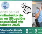 POSTULA AL FONDO DE EMPRENDIMIENTO DE PERSONAS EN SITUACIÓN DE DISCAPACIDAD Y/O CUIDADORES 2025
