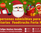 LISTADO DE PERSONAS ADMISIBLES PARA EL SORTEO DE LA FERIA NAVIDEÑA 2025